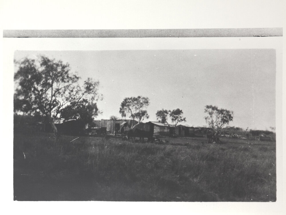Temporary Homestead at Soakage Creek