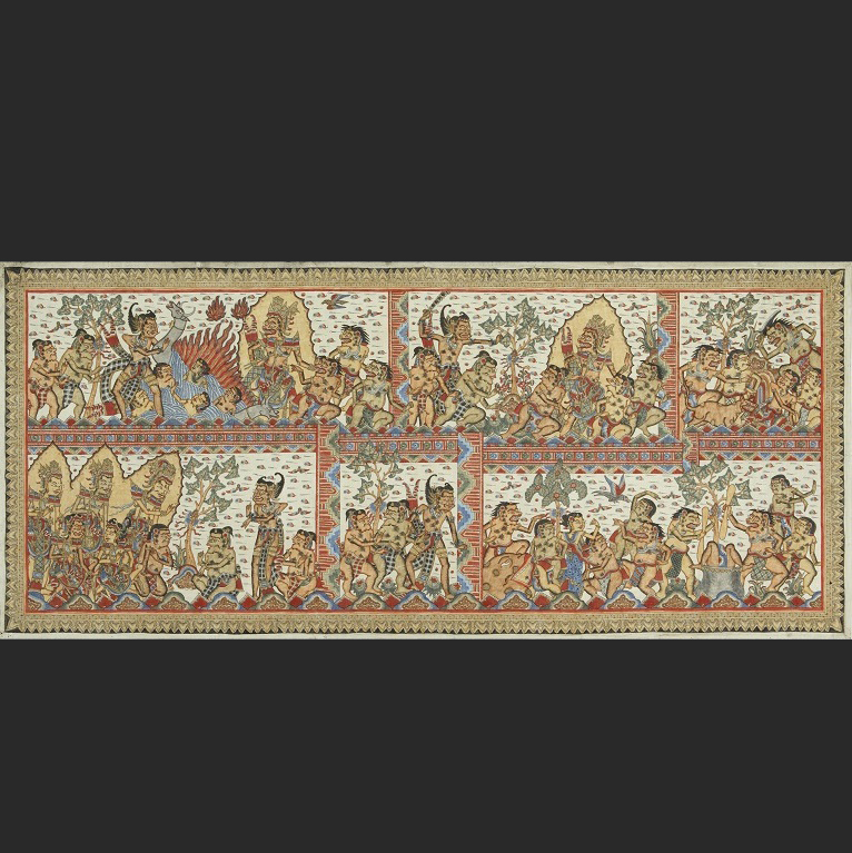 Bima Swarga [temple cloth]