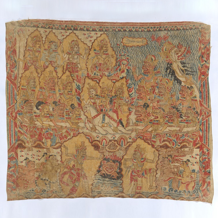Hanging (tabing) [depicting an episode from the Adiparwa or Mahabharata]