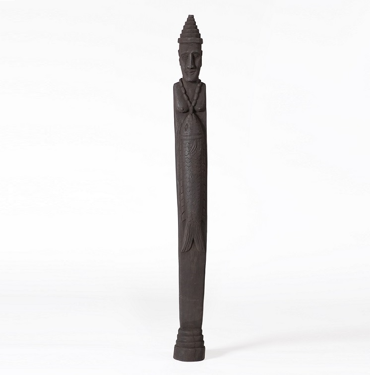 Untitled [figurine with fish]