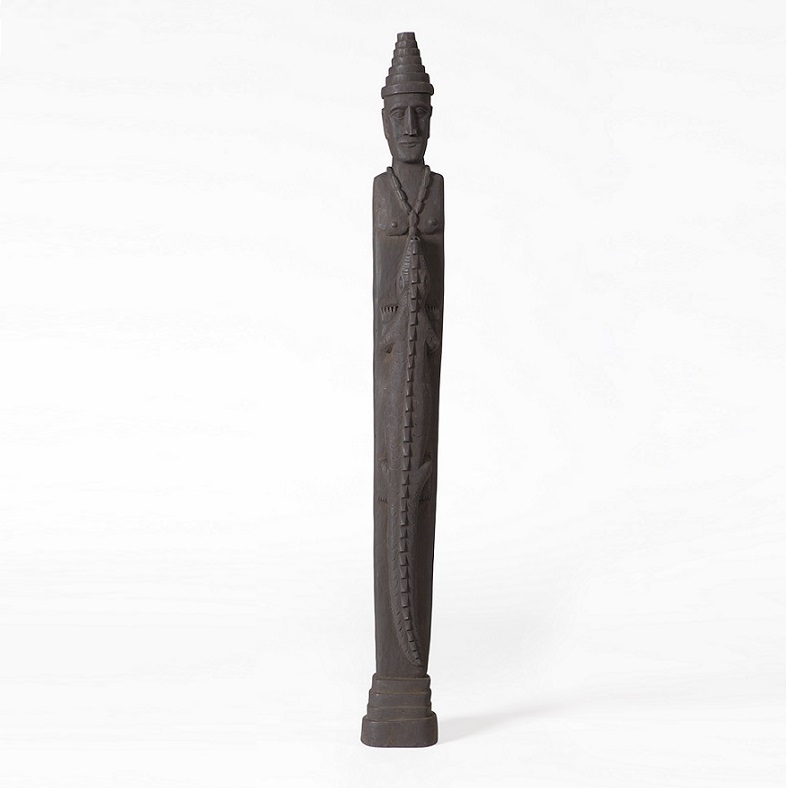 Untitled [figurine with crocodile]