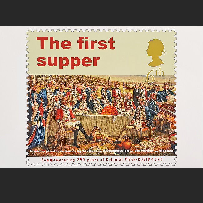 The first supper - noxious plants, animals, agriculture, dispossession... starvation... Disease