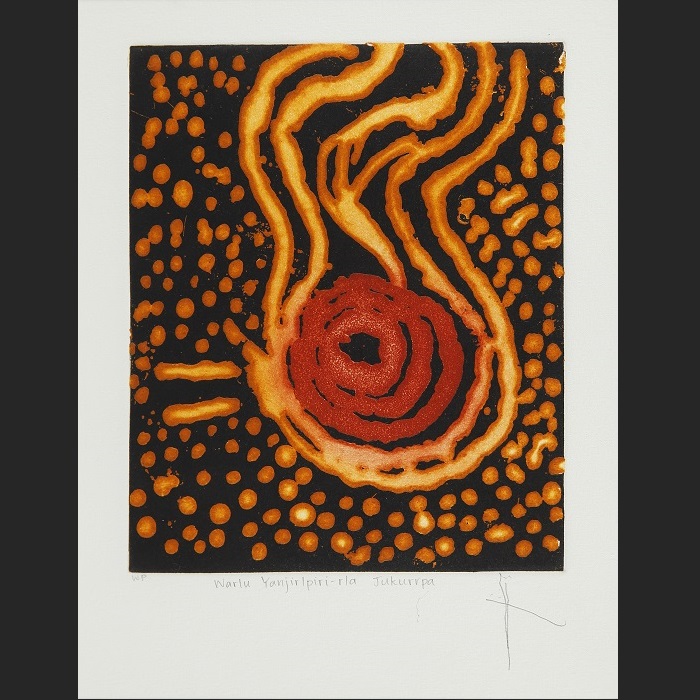 Warlu Yanjirlpiri-rla Jukurrpa [Fire Dreaming at Yanjirlpiri]
