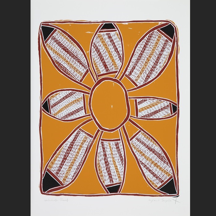 Jin-gubardabiya - Pandanus Mat Dreaming