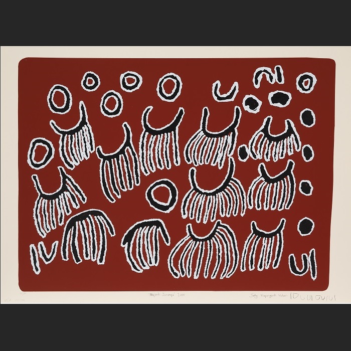 Majardi Jukurrpa [hair string skirts]