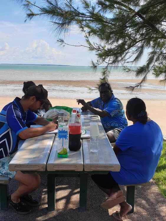 East point Darwin, waiting for food