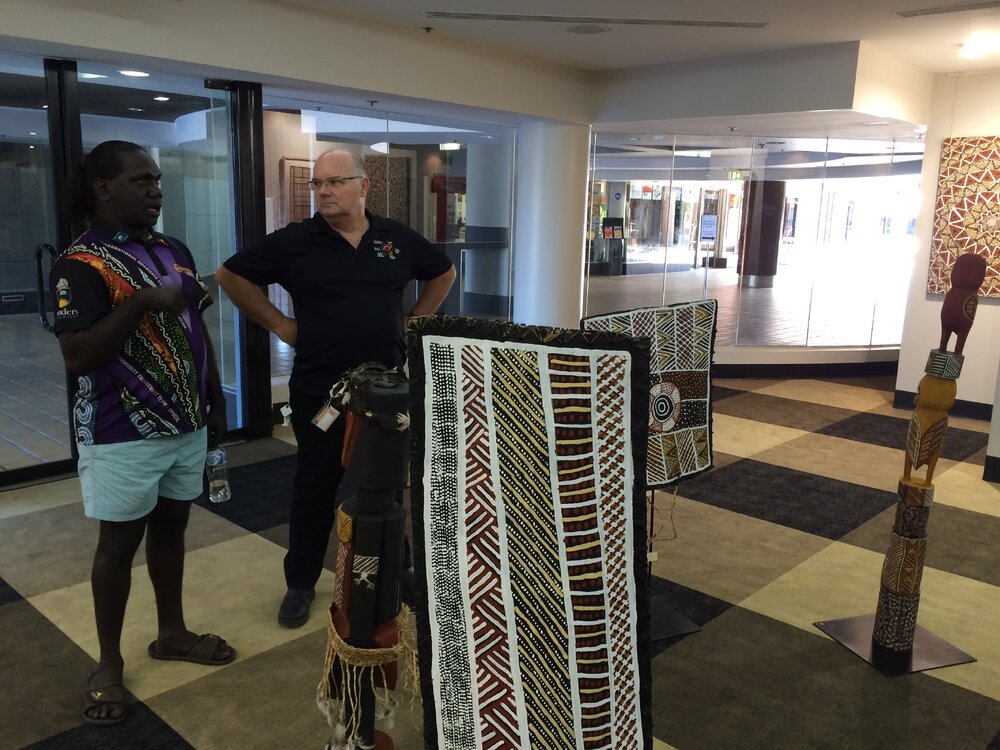 Bertram Tipungwuti, Geoff Perry CEO