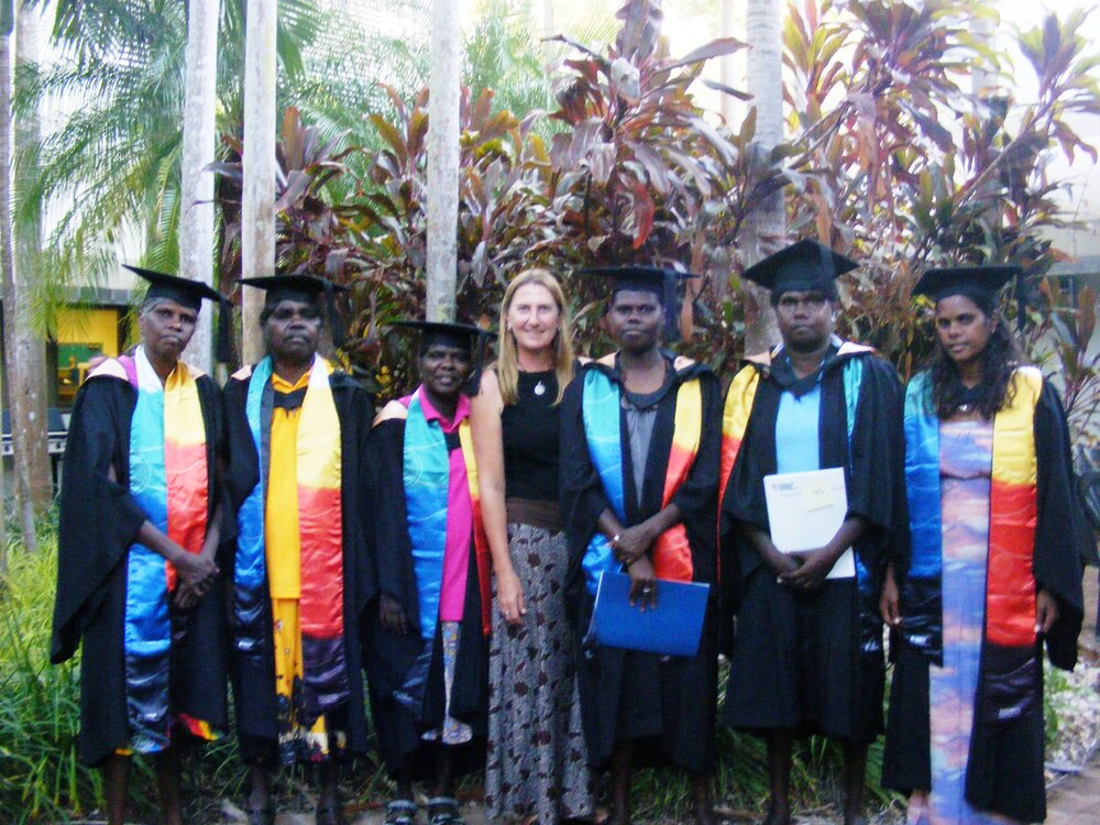 GOO Graduation all graduates with Therese Kersten