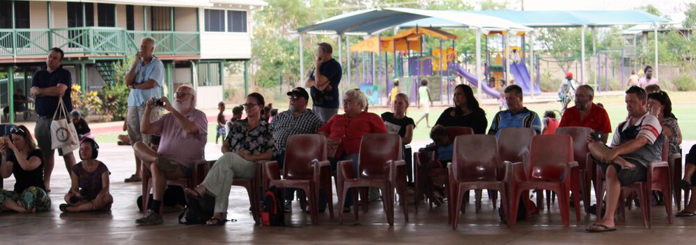 Presentation at Gunbalanya school 2