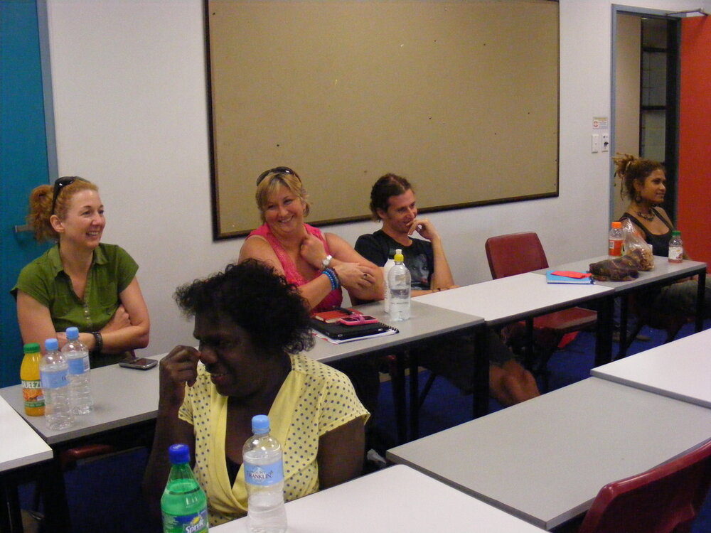 RITE students and teacher Darwin