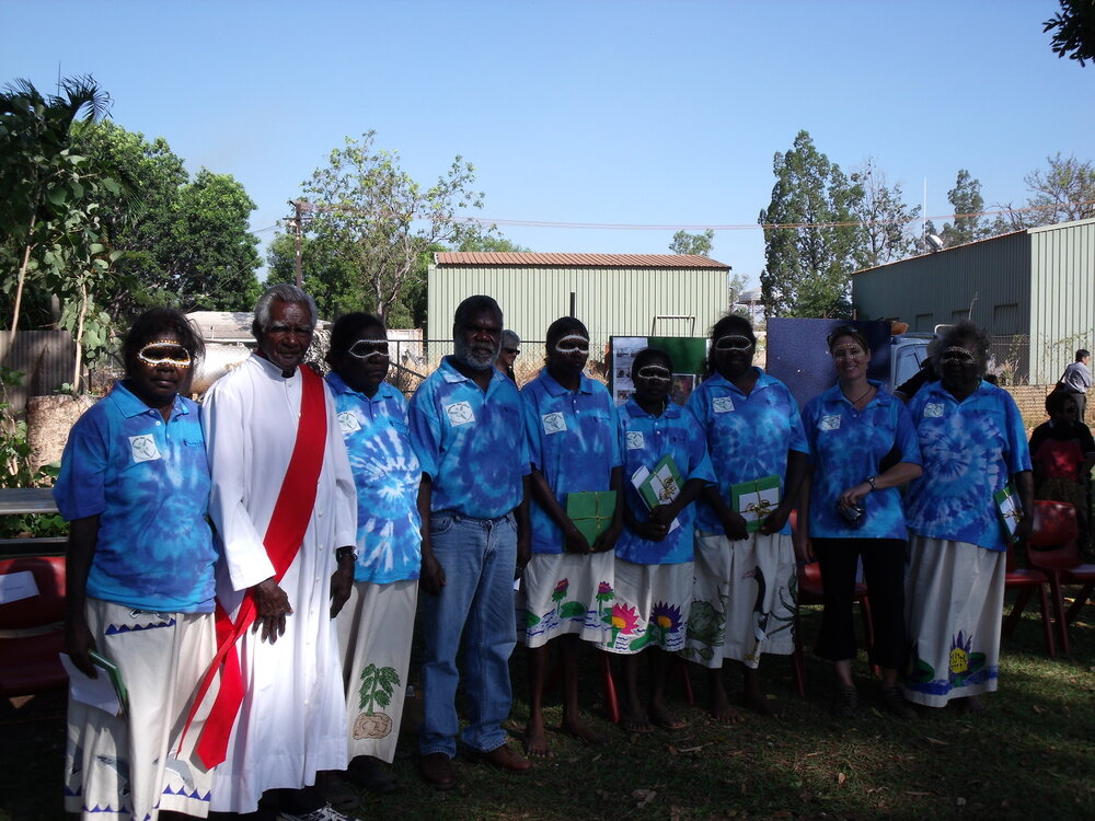 Francella Bunduck, Martina Mullumbuk, Sandra Huddlestone, Tobias Ngambe, Alanga Nganbe, Ursla Kintharri, Millie Lantjin, Sheila Tchinburur