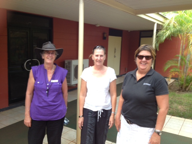 Geraldine Dorward, Therese Kersten, Amanda Sandery Wadeye