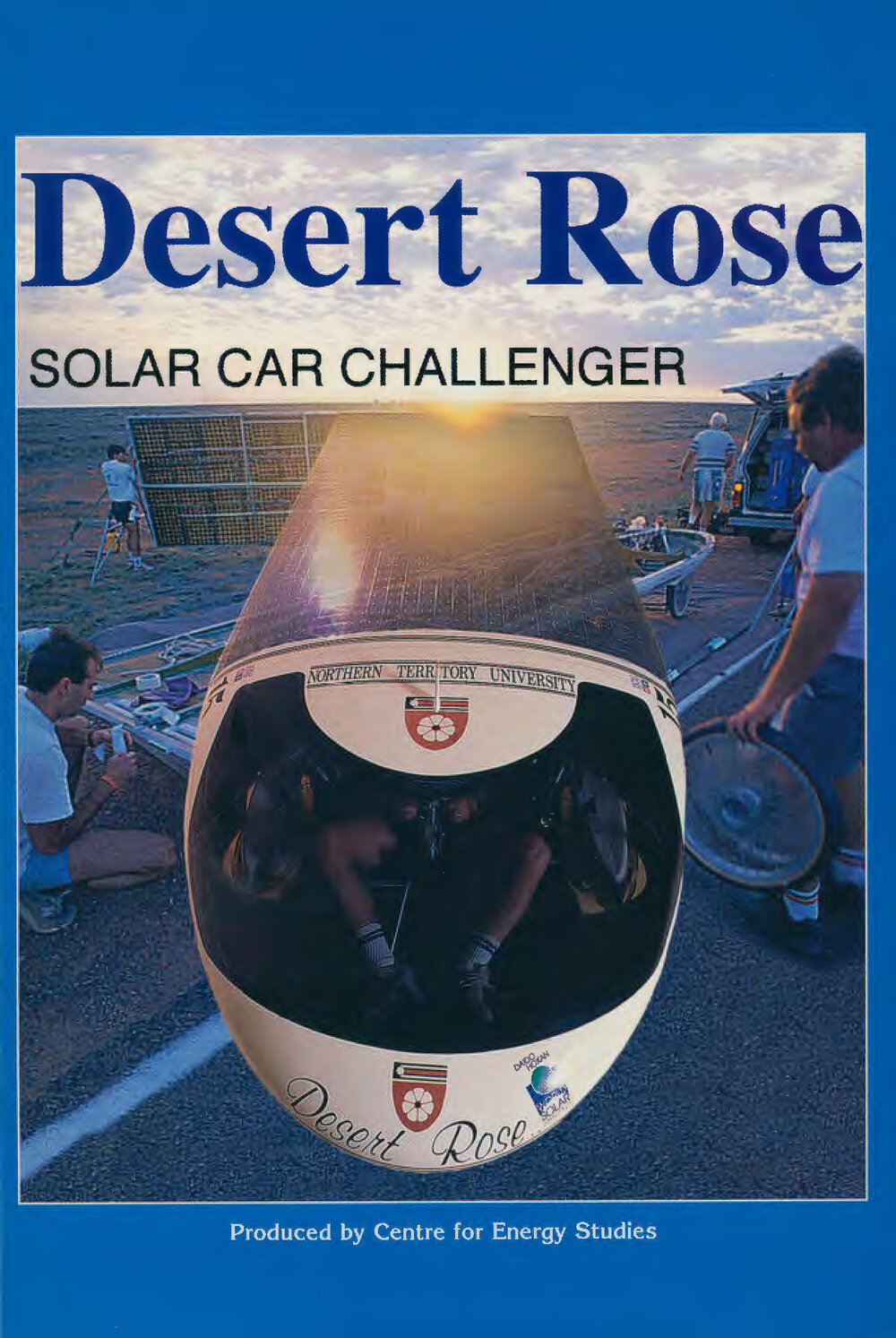 Desert Rose solar car challenger
