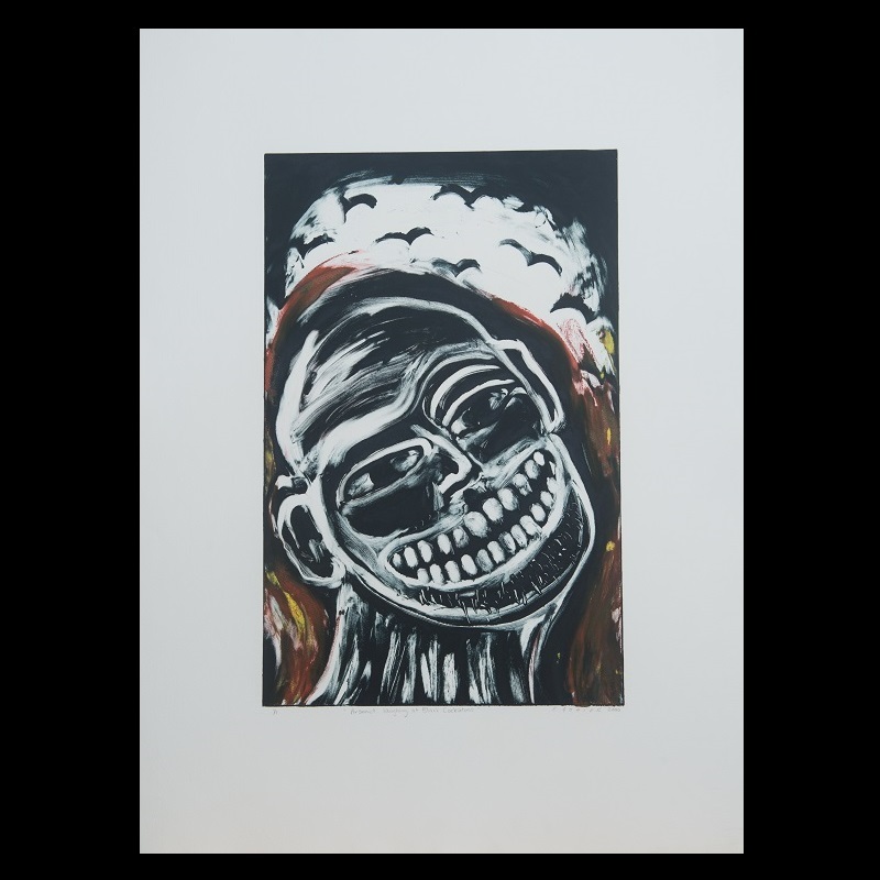 Arsonist Laughing at Black Cockatoos