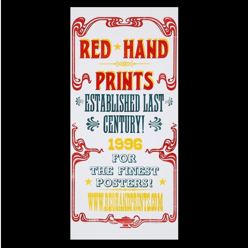 Red Hand Prints Established Last Century