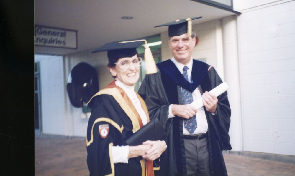 Nan Giese and Dr. Gregor Ramsay