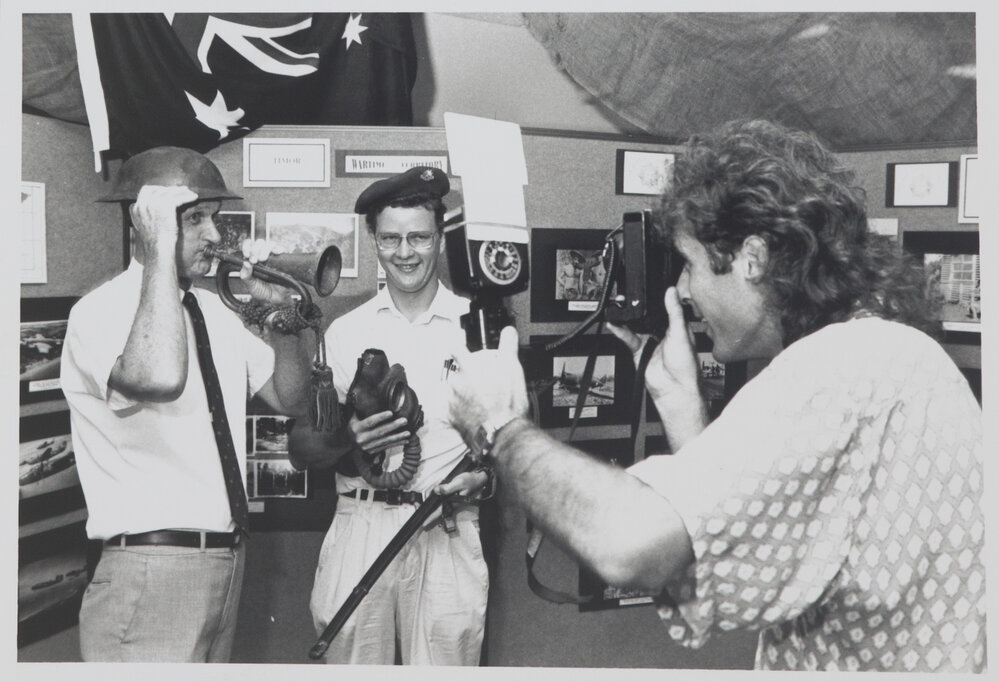 Battle of Australia Library display
