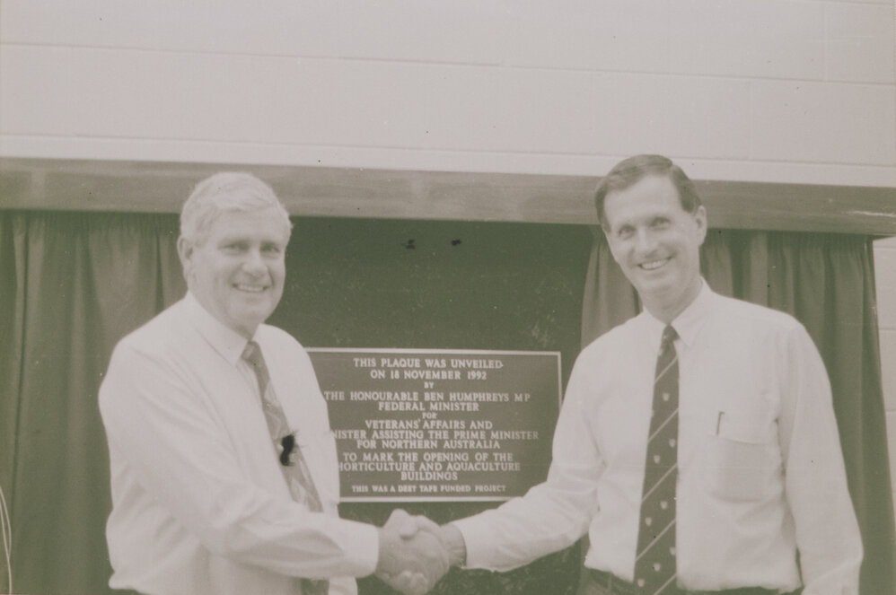 Horticulture/Aquaculture Building opening 1