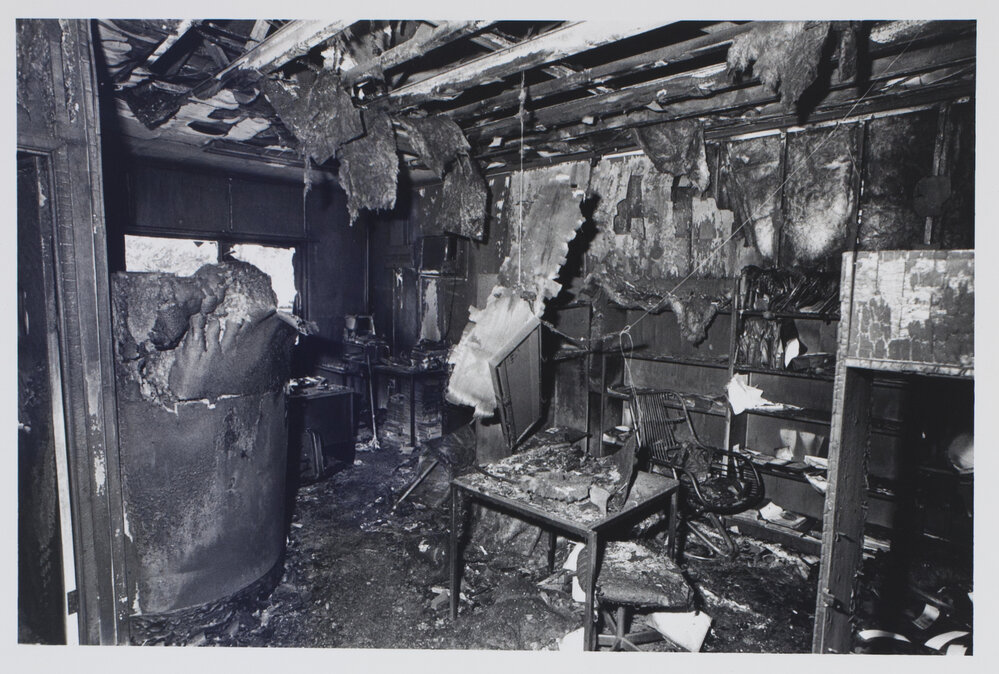 Student Services Destroyed by Fire