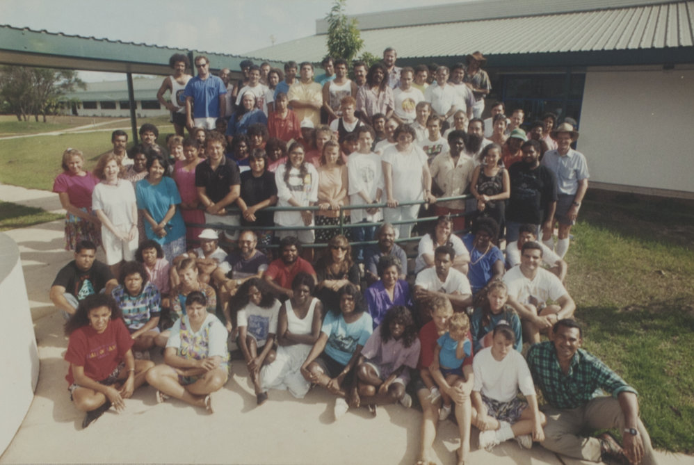 Staff and students at CAIS