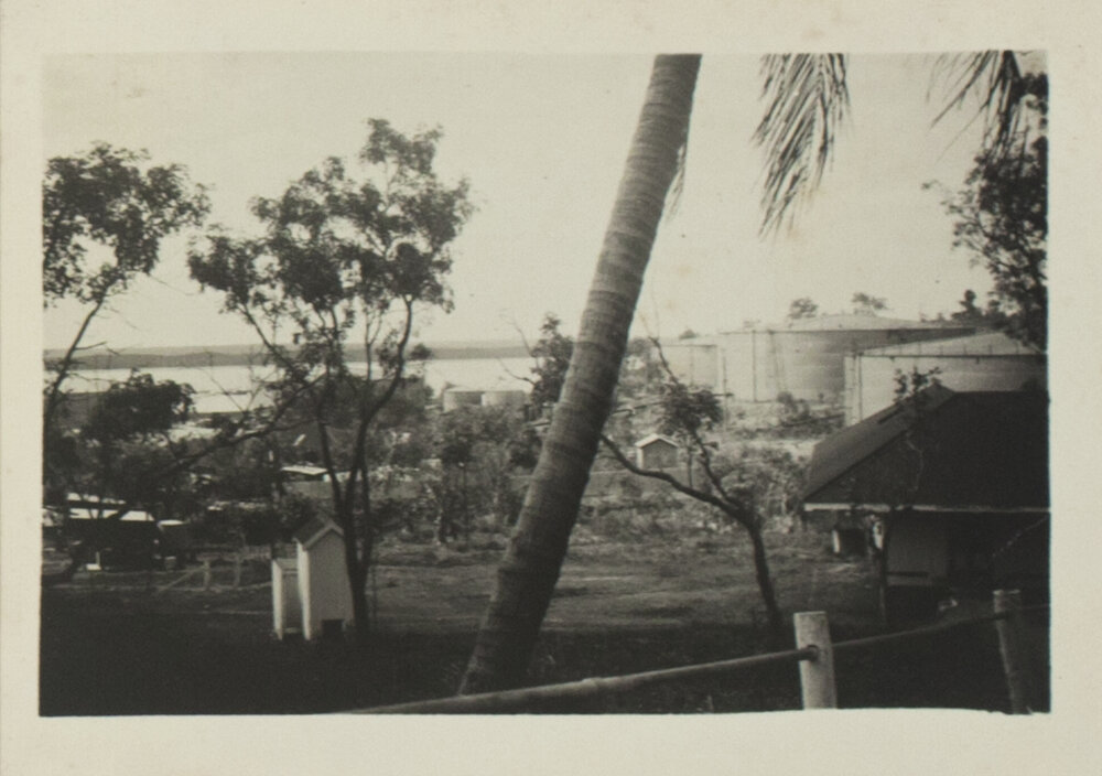 Oil storage tanks at Stokes Hill