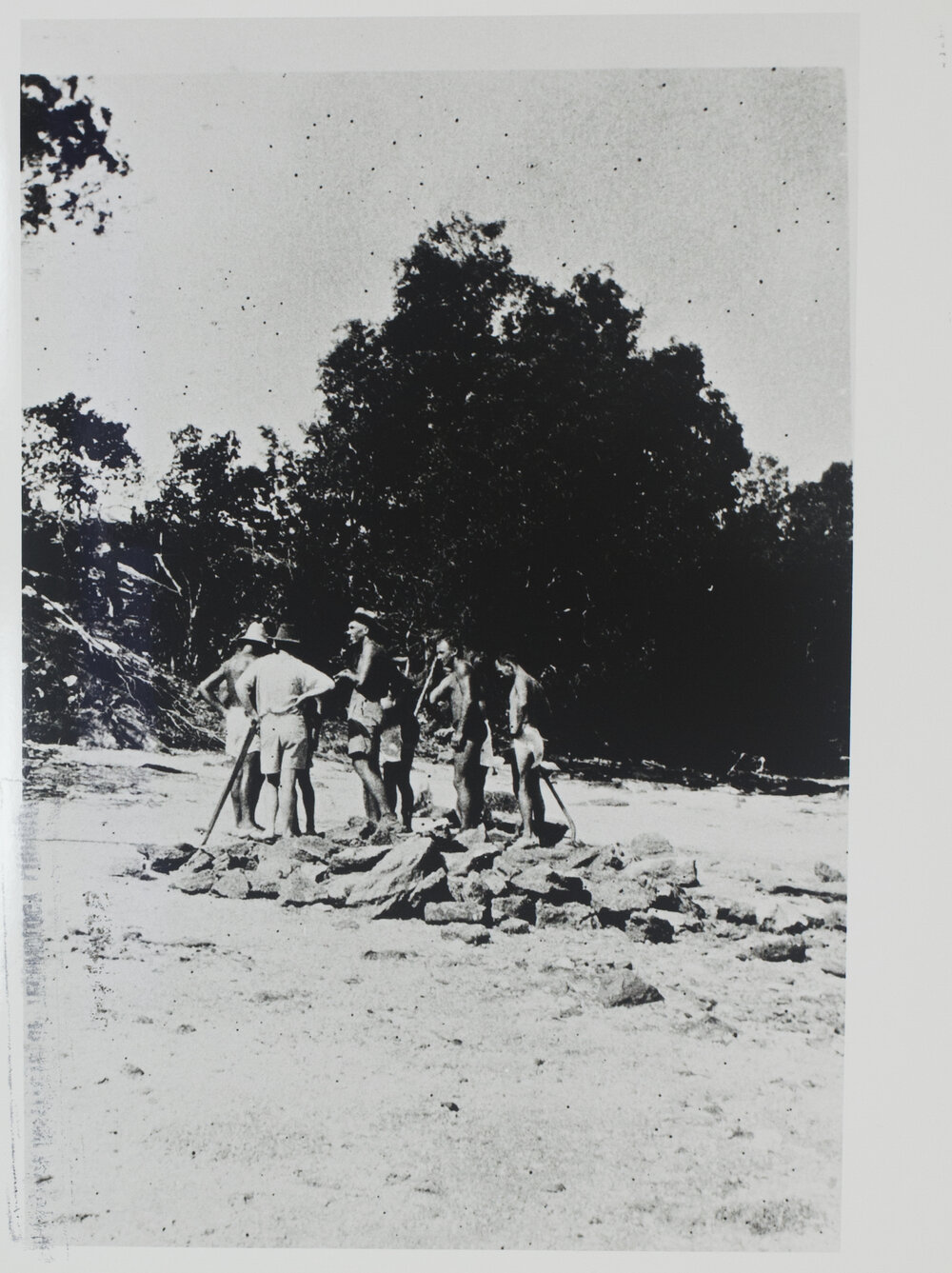 Building the Boat Ramp at Emery Point