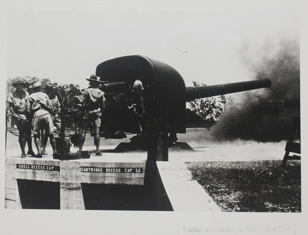 6 inch gun at Emery point