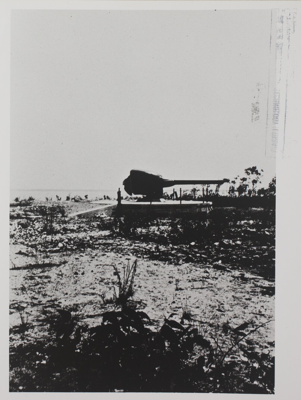 6 inch gun at Emery Point