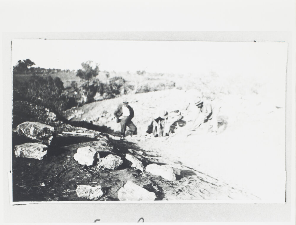 Wyndham road board working party repairing Forest River crossing 2