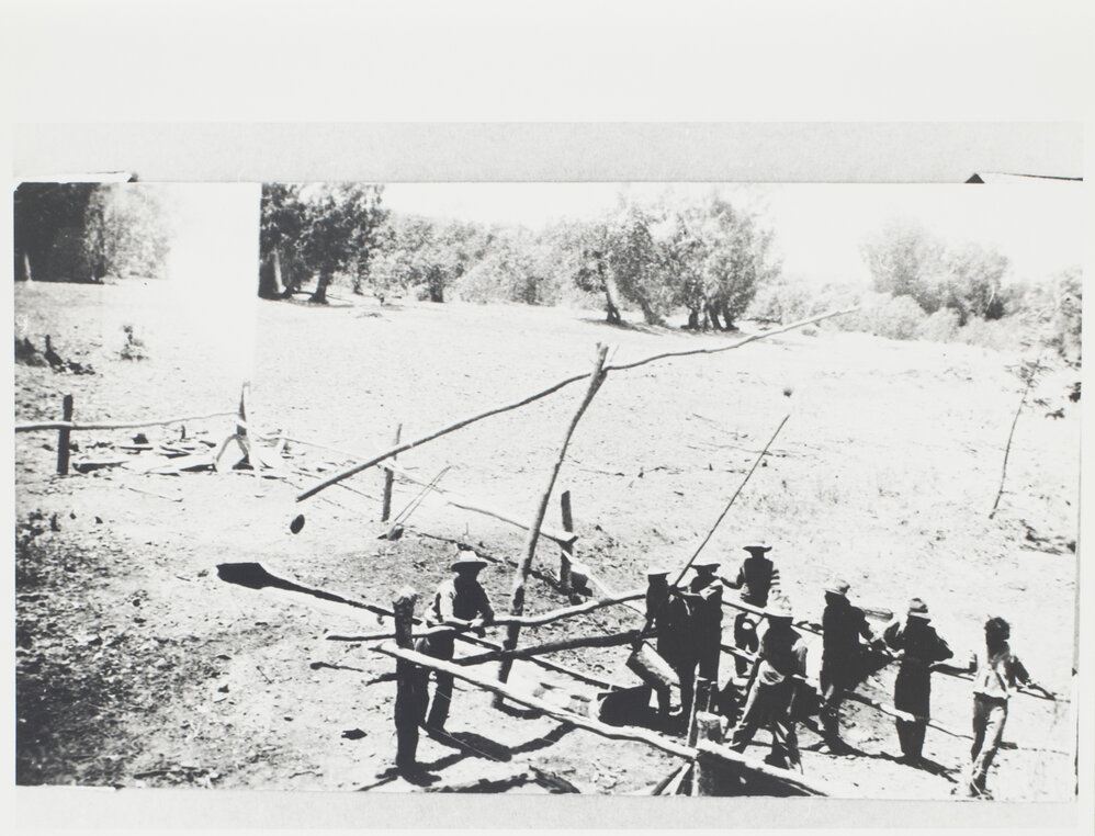 Temporary watering places for horses