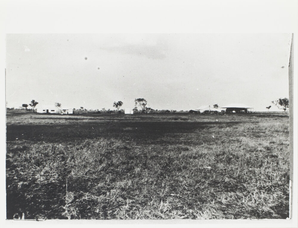 Homestead area from a distance