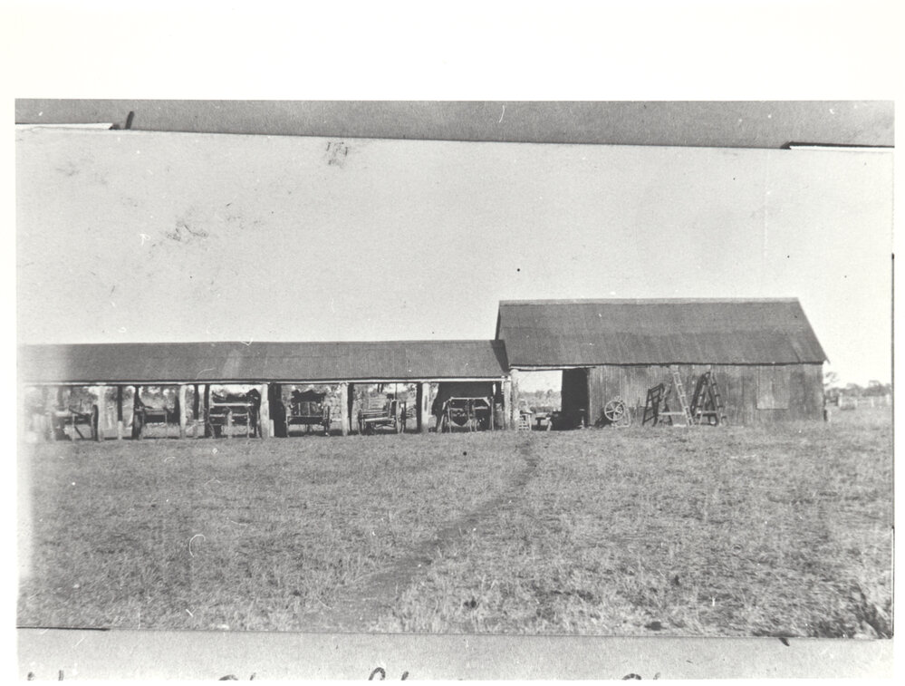 Wagon Shed and Blacksmiths Shop
