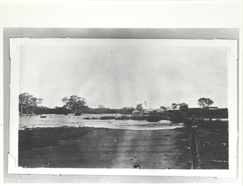 Flood waters at the highest point reached 2