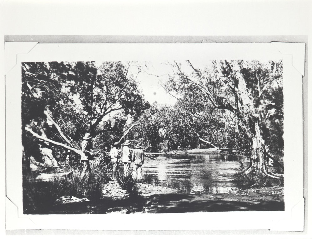 Present crossing Victoria River V.R.D