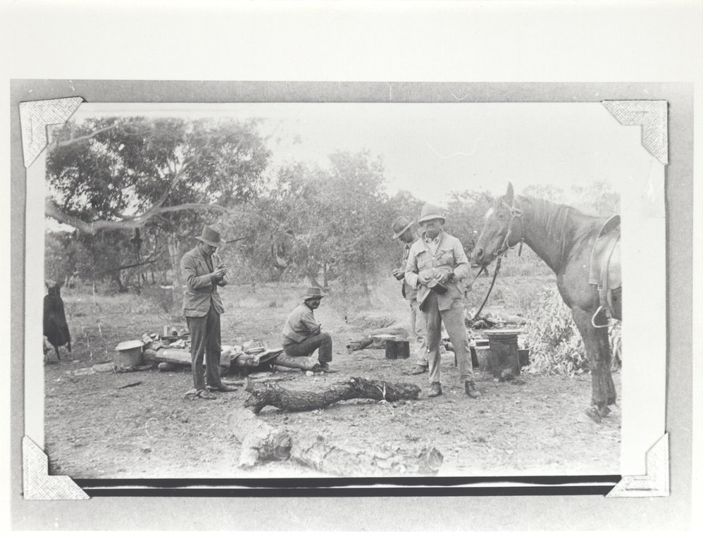 Musters Camp and Broncho Branding.