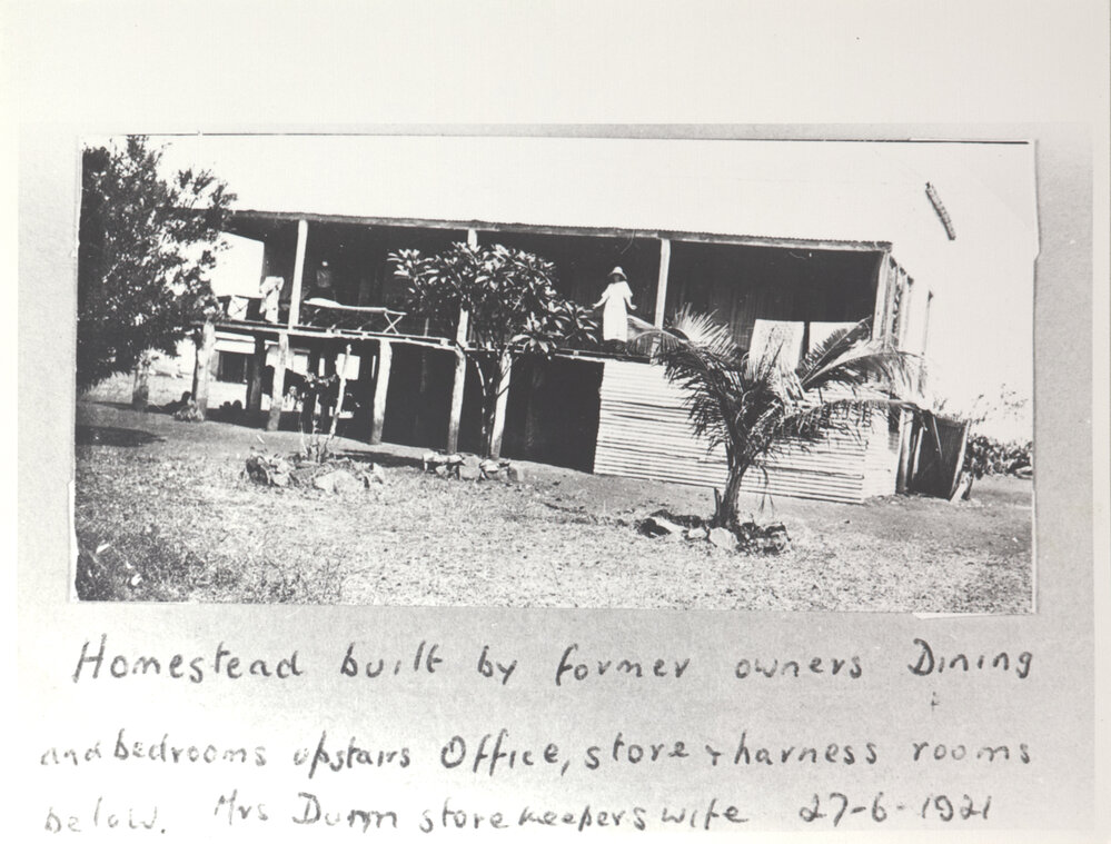 Homestead Built by Former Owners.
