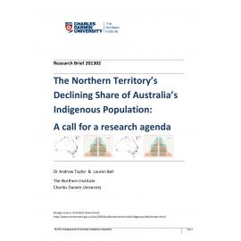 The Northern Territory’s Declining Share of Australia’s Indigenous Population: A call for a research agenda