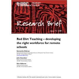 Red Dirt Teaching – developing the right workforce for remote schools