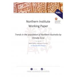 Trends in the population of Northern Australia by Climate Zone