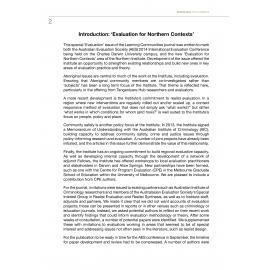 Introduction: ‘Evaluation for Northern Contexts’