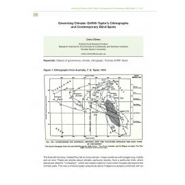 Governing Climate: Griffith Taylor’s Climographs and Contemporary Blind Spots - Chris O'Brien