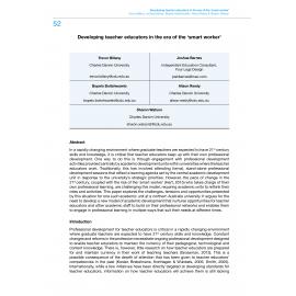 Developing teacher educators in the era of the ‘smart worker’