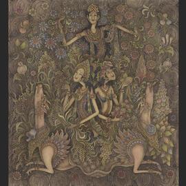 Dewi Bunga Dewi Sri and sanghyang buah (The necessities of life)