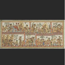 Bima Swarga [temple cloth]