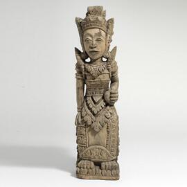 Female figure, possibly Dewi Shri or a guardian of a shrine