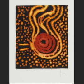 Warlu Yanjirlpiri-rla Jukurrpa [Fire Dreaming at Yanjirlpiri]