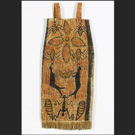 Untitled [Painted fibre tunic]