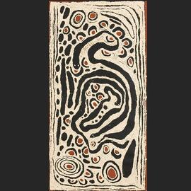 Designs associated with travels of women to rockhole site of Yumarra, near Tjukurla, Western Australia
