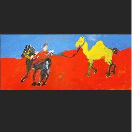 Horse and Camel