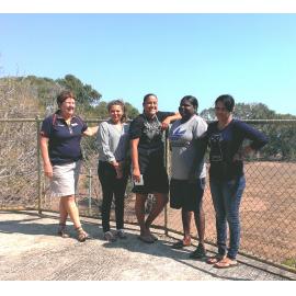 Amanda Sandery, Salisha Kerr, Nikita Jason, Claudette Bunduck, Miriam Curwen-Walker Darwin